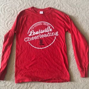 University of Louisville Cheerleading long sleeve